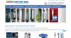 Desktop Screenshot of flowpointindia.com